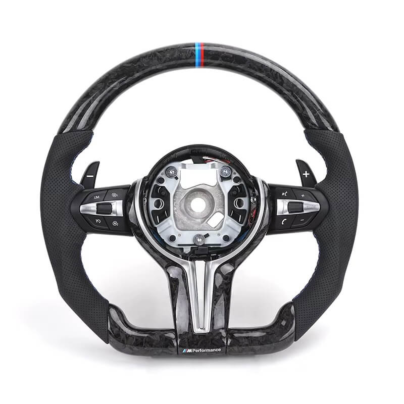 BMW - F-Serie - Forged Sort Carbon - Perferted Læder - LED Skærm - Carbonit