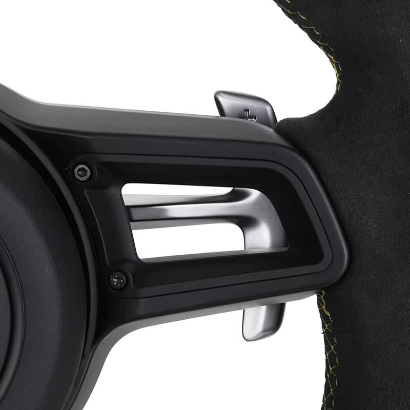Porsche - Fuld Alcantara - Gul Toplinje - Carbonit