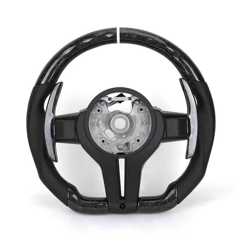 BMW - F-Serie - Forged Carbon - Sort Nappa Læder - Carbonit