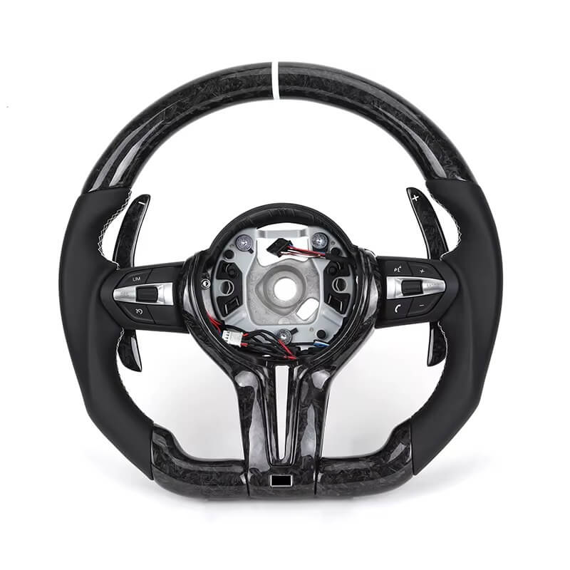 BMW - F-Serie - Forged Carbon - Sort Nappa Læder - Carbonit
