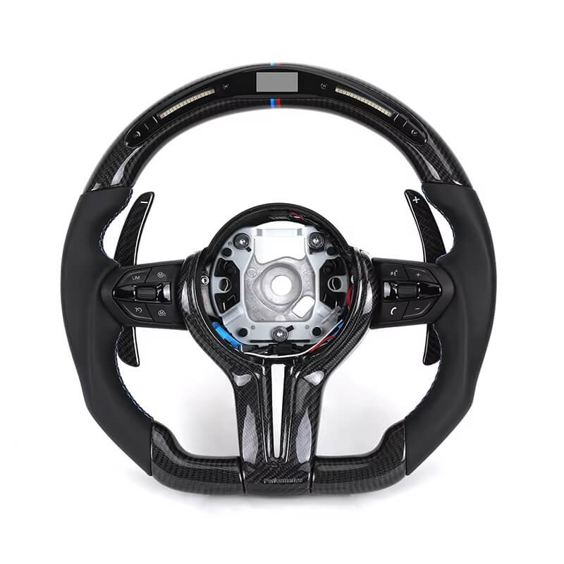BMW - F-Serie - Forged Carbon - Sort Nappa Læder - Carbonit
