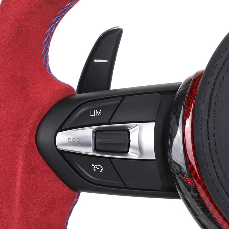 BMW - F-Serie - Carbon - Rød Alcantara Sider - Carbonit